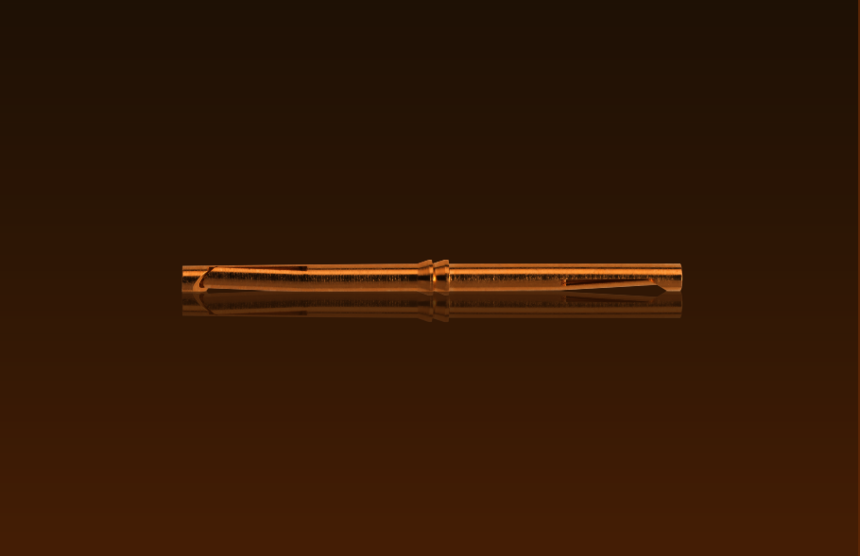Double Winchester with gold plating which can be assembled on custom connectors manufactured by Lemco Précision SA 